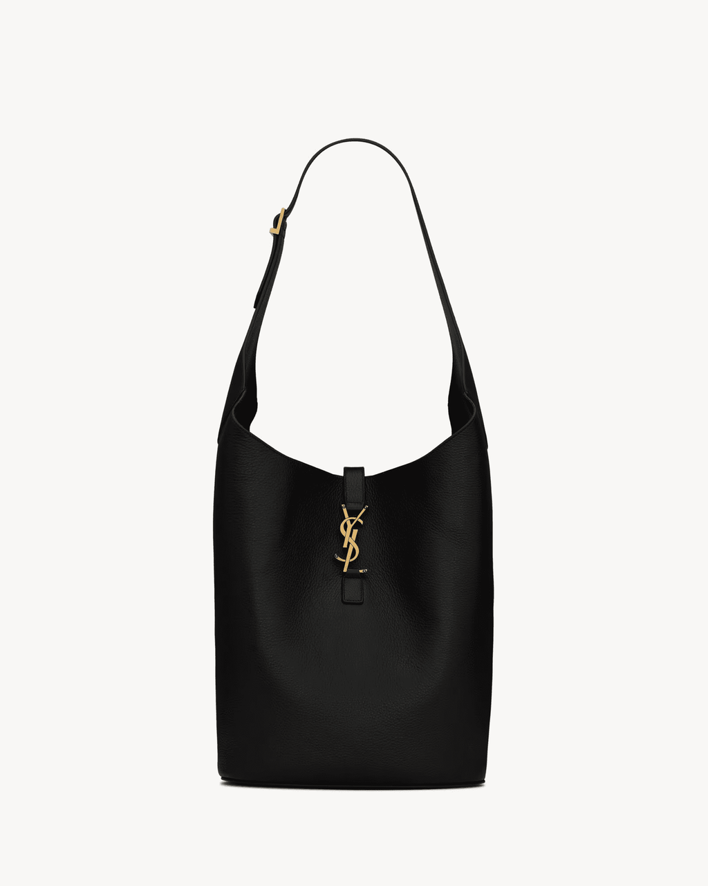 Saint Laurent LE 5 À 7 hobo in grained leather