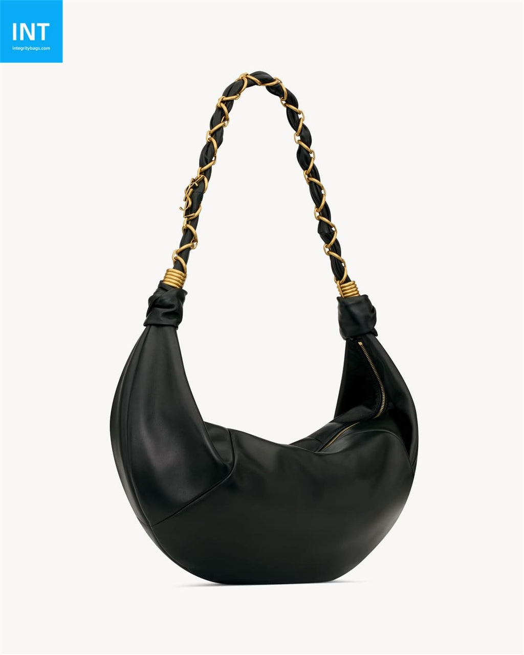 Saint Laurent AMALIA hobo in lambskin