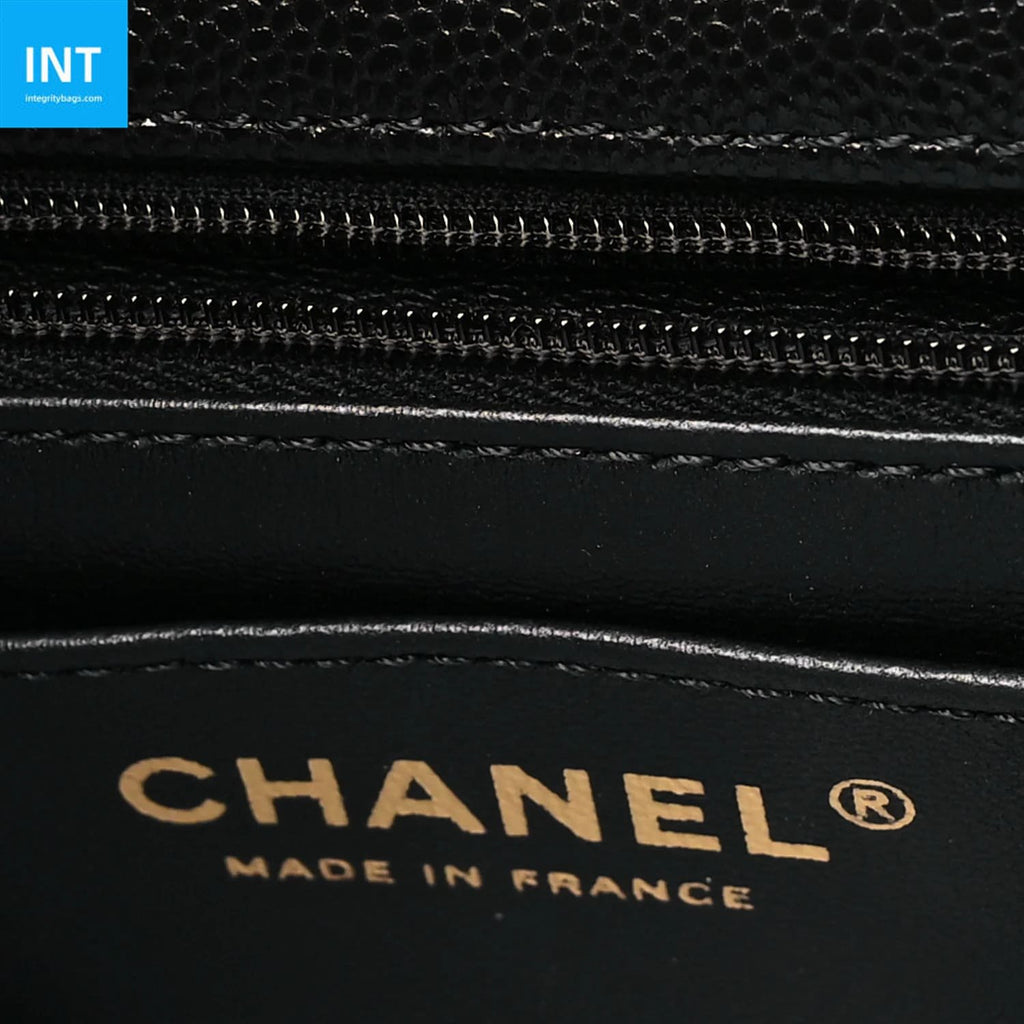 Chanel Caviar Quilted Mini Handy CC Flap Black