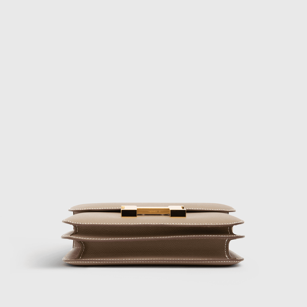 Hermès Constance 18 Epsom Etoupe Gold Hardware