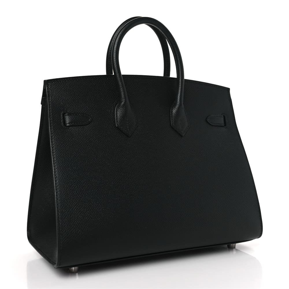 Hermès Epsom Birkin Sellier 25 Black