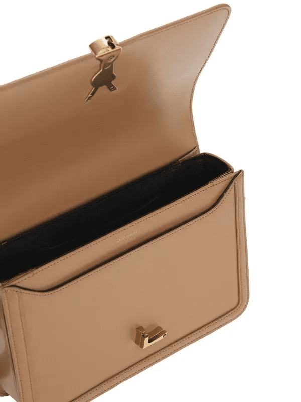 Saint Laurent solferino medium leather shoulder bag