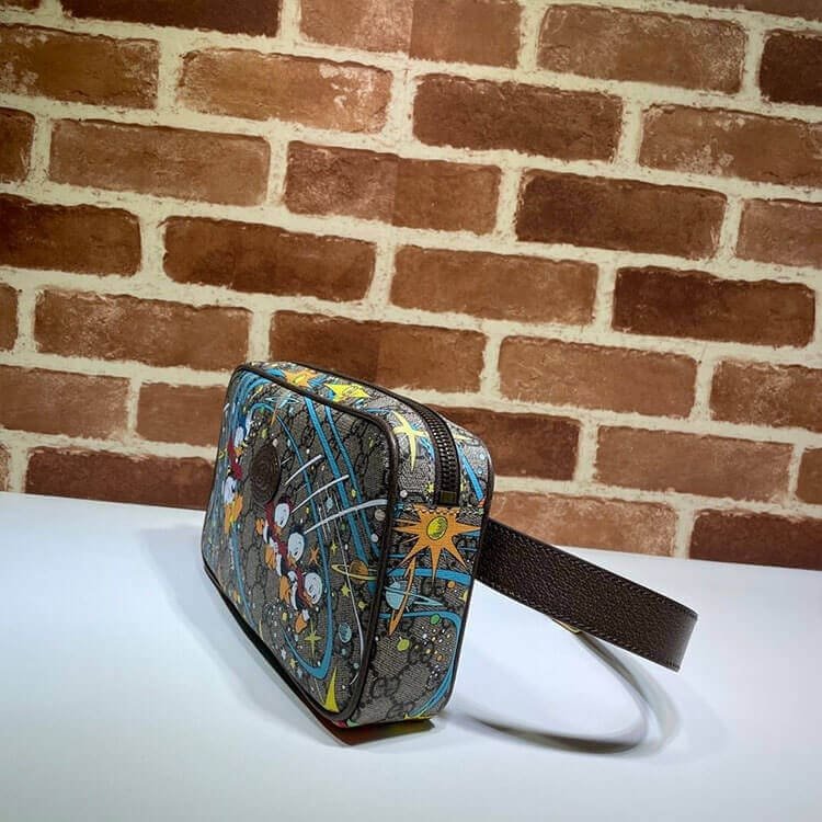 GUCCI Disney x Gucci Donald Duck Print Belt Bag