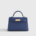 Hermès Kelly Mini Epsom Blue Navy Gold Hardware