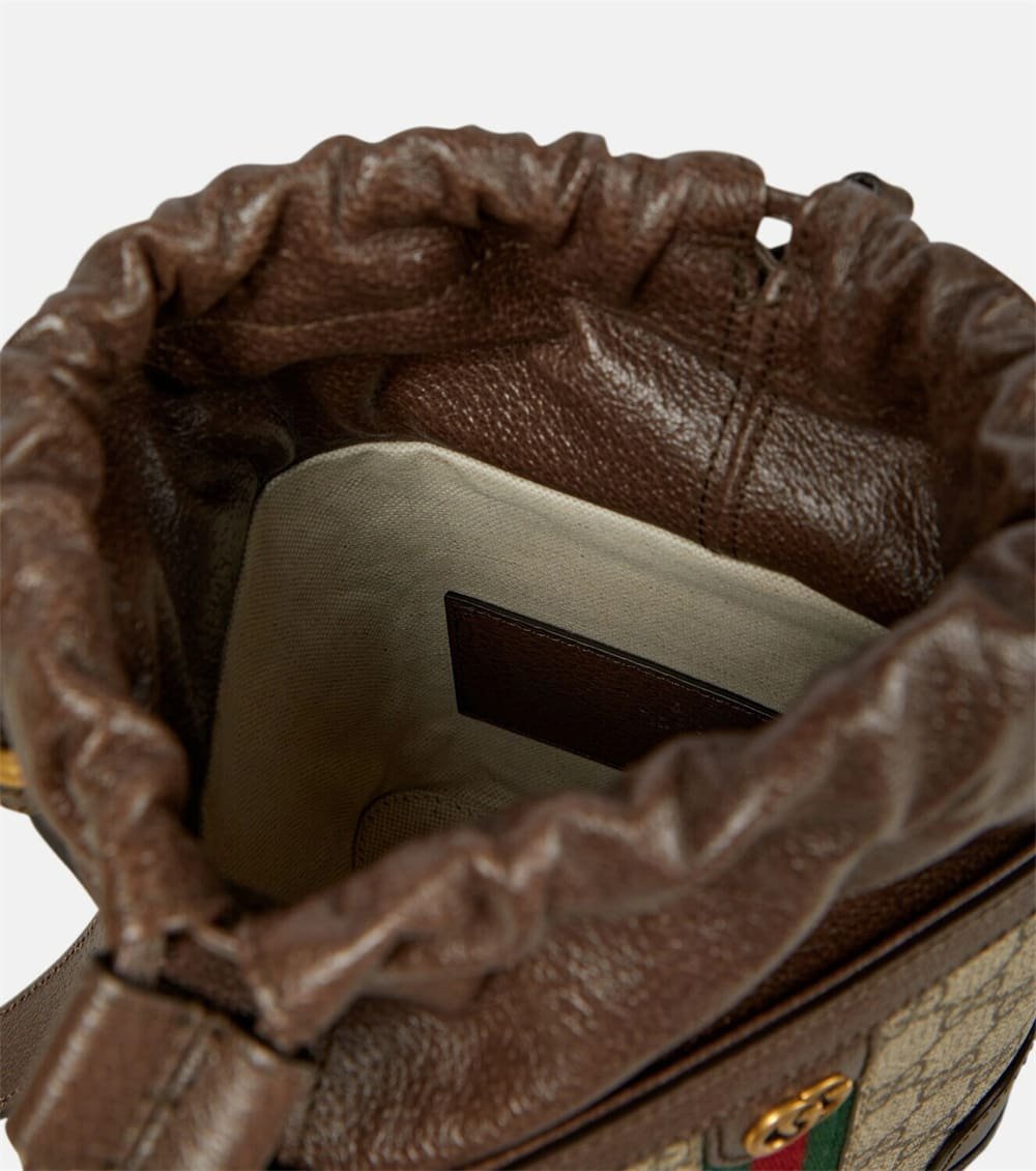 Gucci Ophidia GG Small canvas bucket bag
