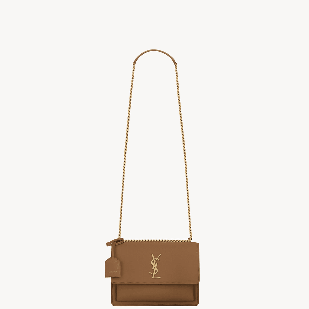 Saint Laurent SUNSET medium IN SMOOTH LEATHER