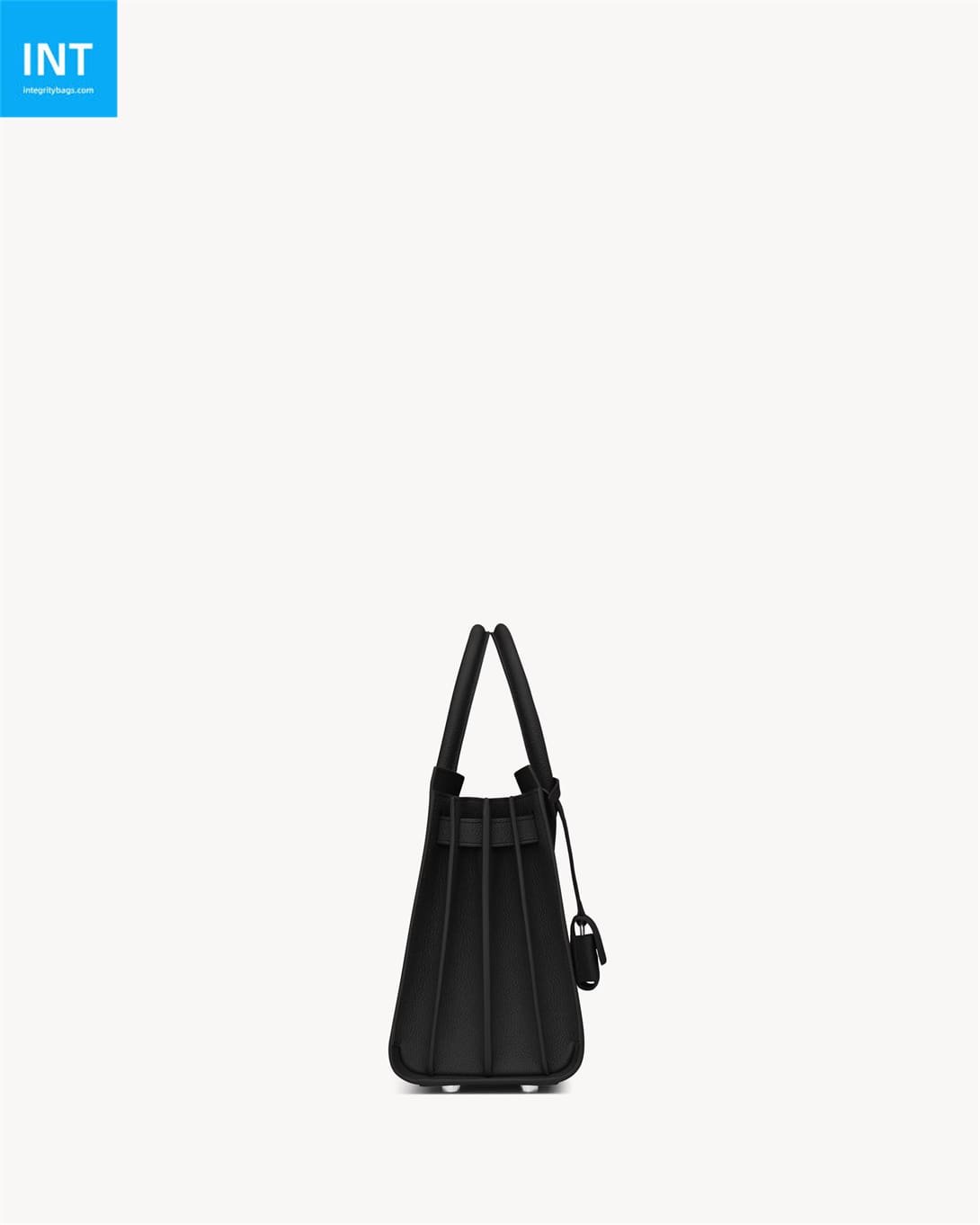 Saint Laurent SAC DE JOUR BABY bag in grained leather