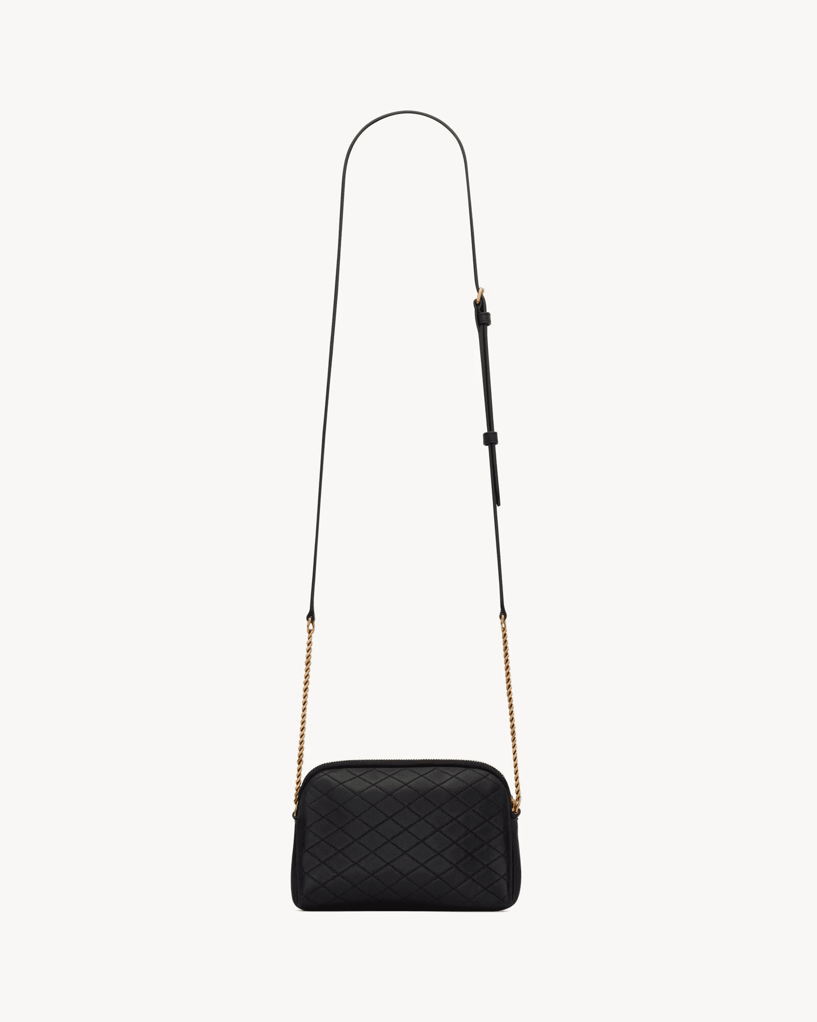Saint Laurent GABY ZIPPERED POUCH IN LAMBSKIN