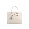 Hermès Birkin 30 Togo Mushroom Palladium Hardware