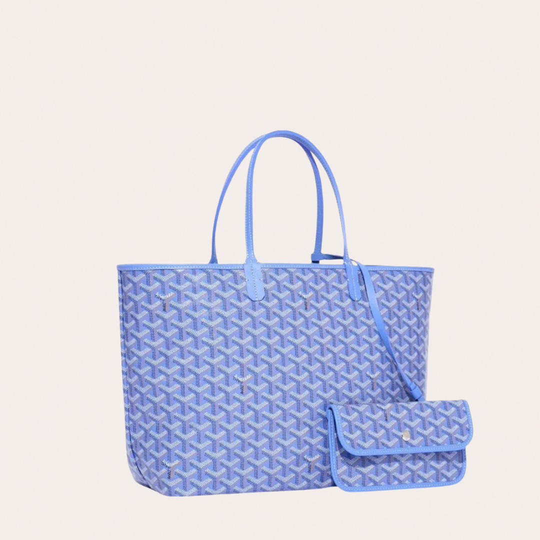 Goyard PM Saint Louis Tote Coated Canvas
