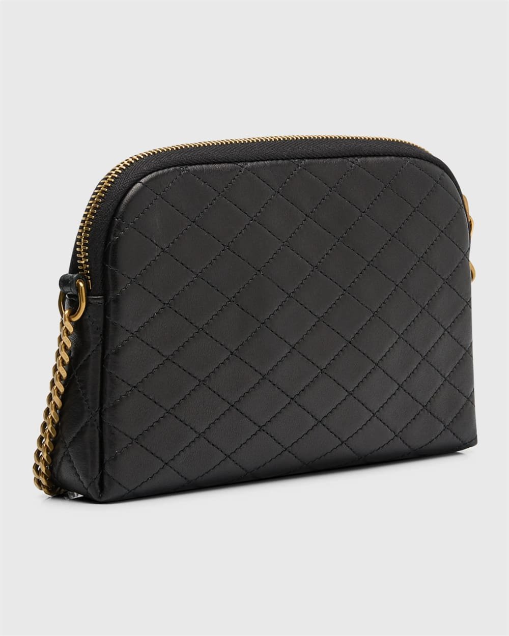 Saint Laurent Gaby Mini YSL Crossbody Bag in Quilted Leather
