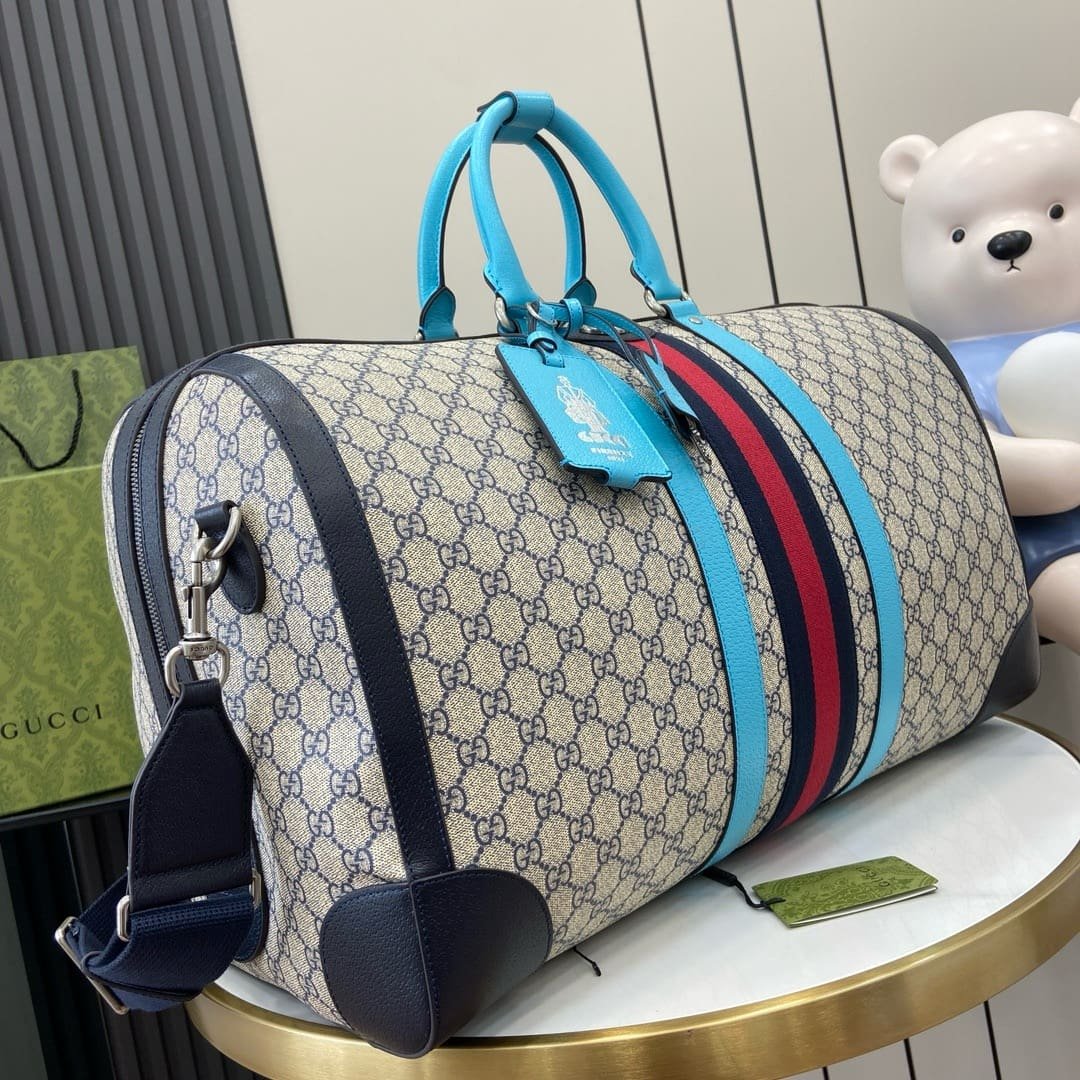 GUCCI SAVOY LARGE DUFFLE BAG