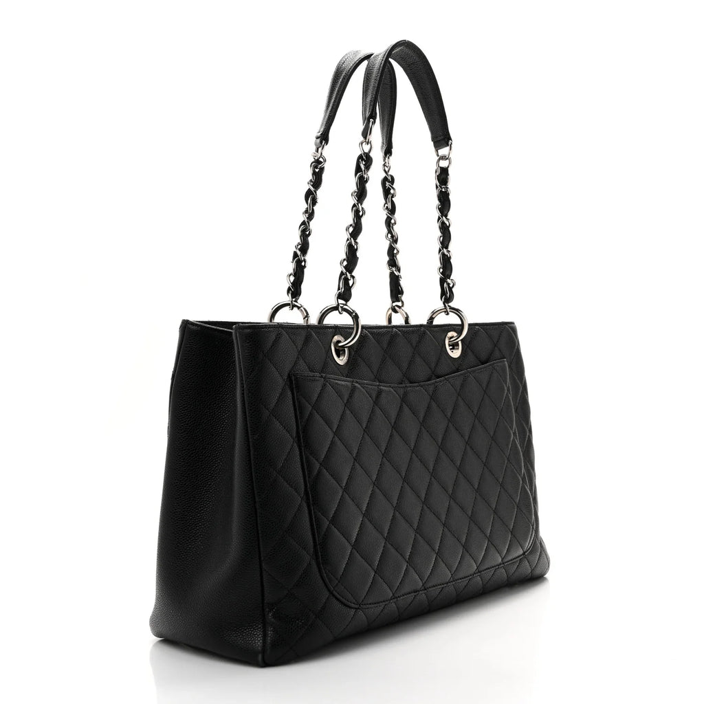 Chanel Grand Shopping Tote Black Caviar Leather