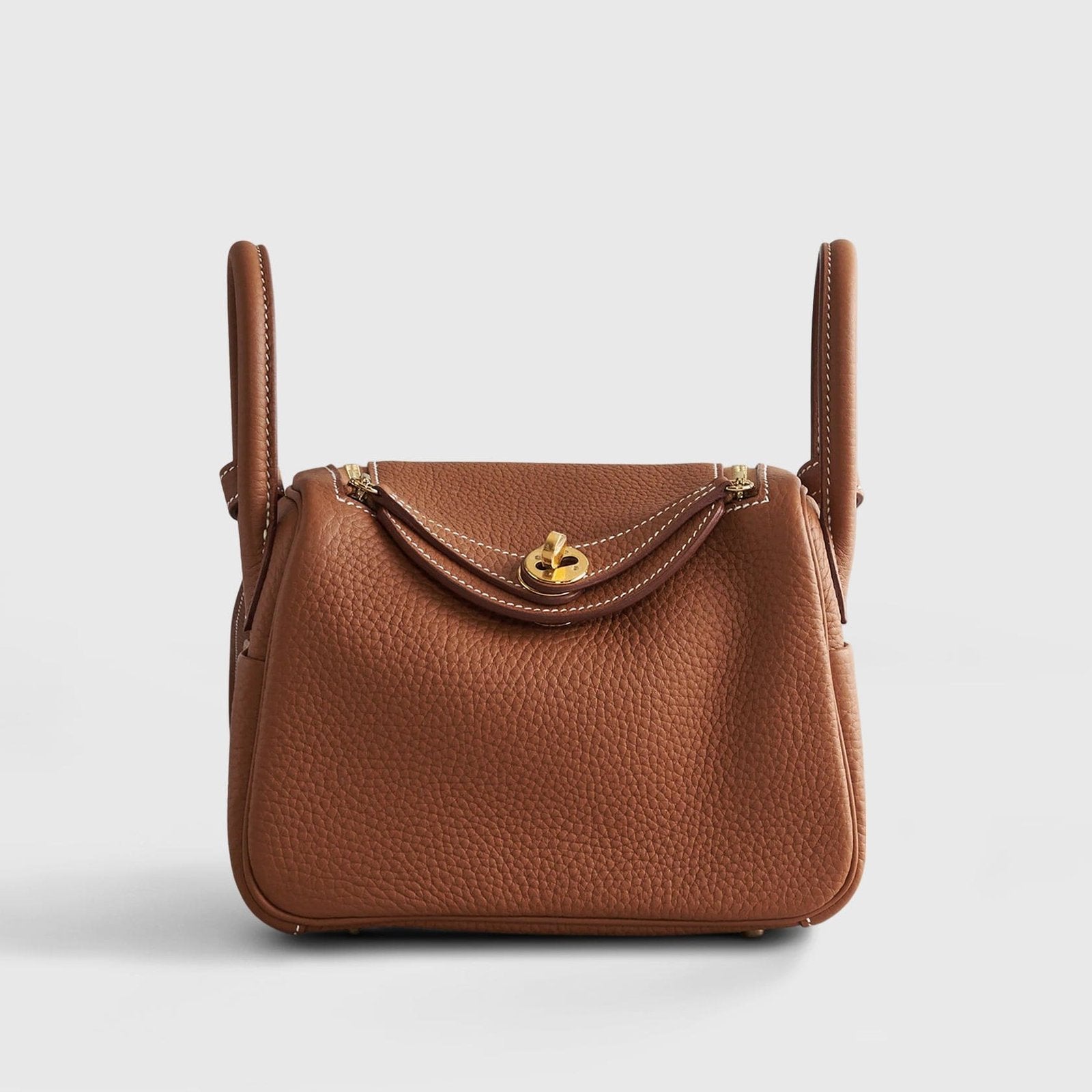 Hermès Lindy 20 Clemence Gold Gold Hardware