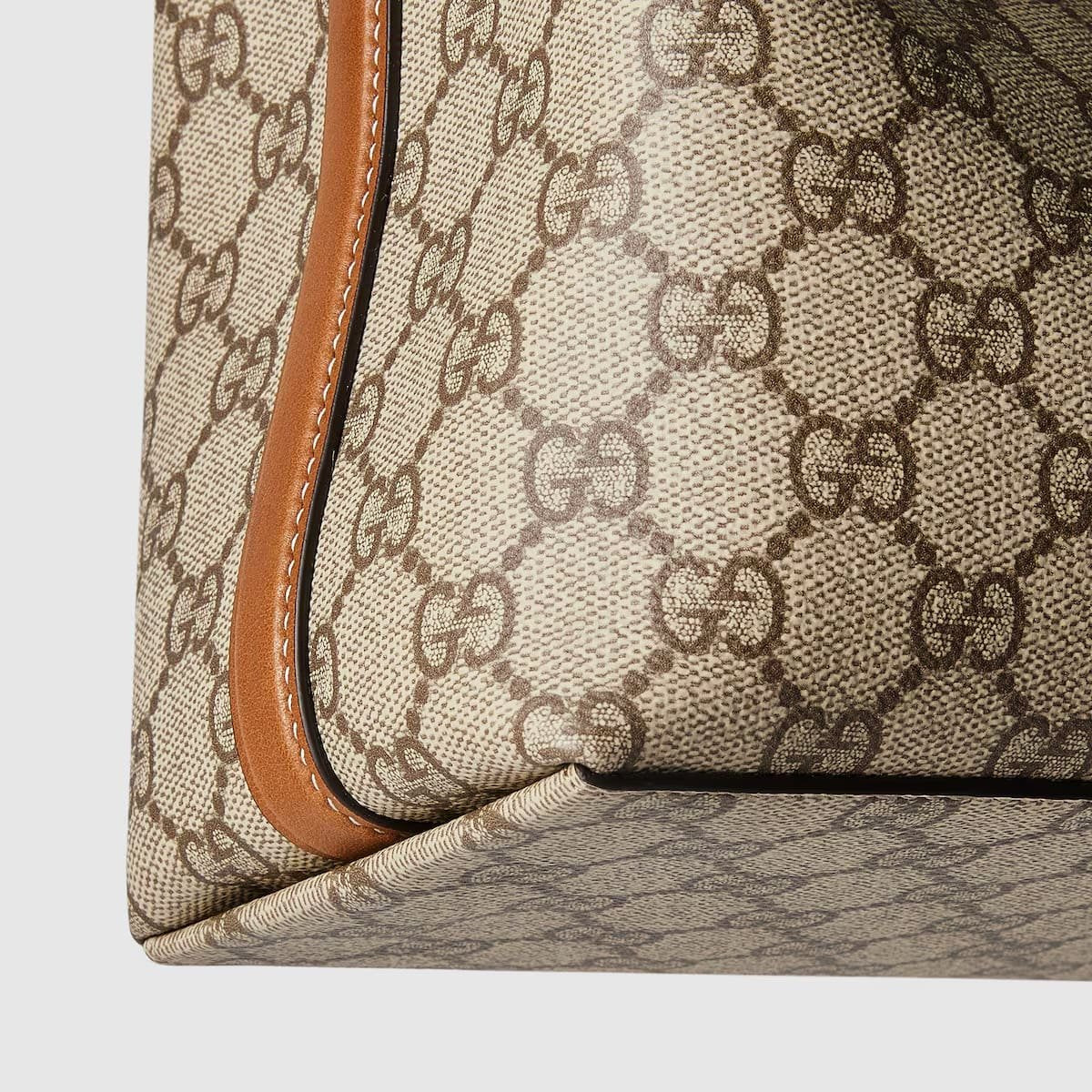 Gucci GG Emblem mini bucket bag