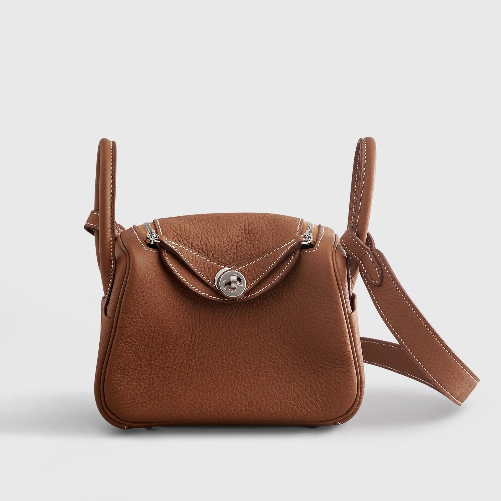 Hermès Lindy 20 Clemence Gold Palladium Hardware