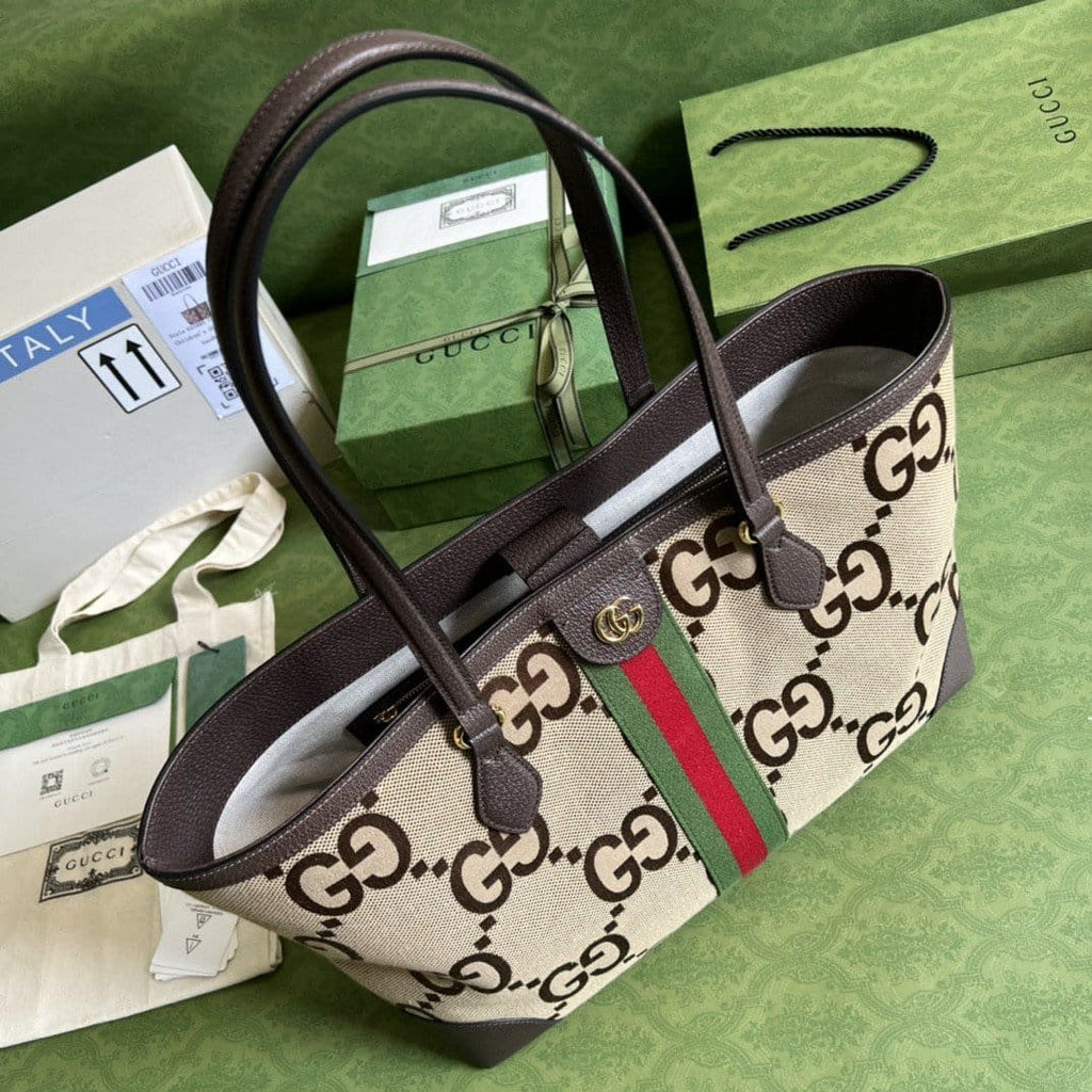 Gucci Ophidia Jumbo GG Medium Tote