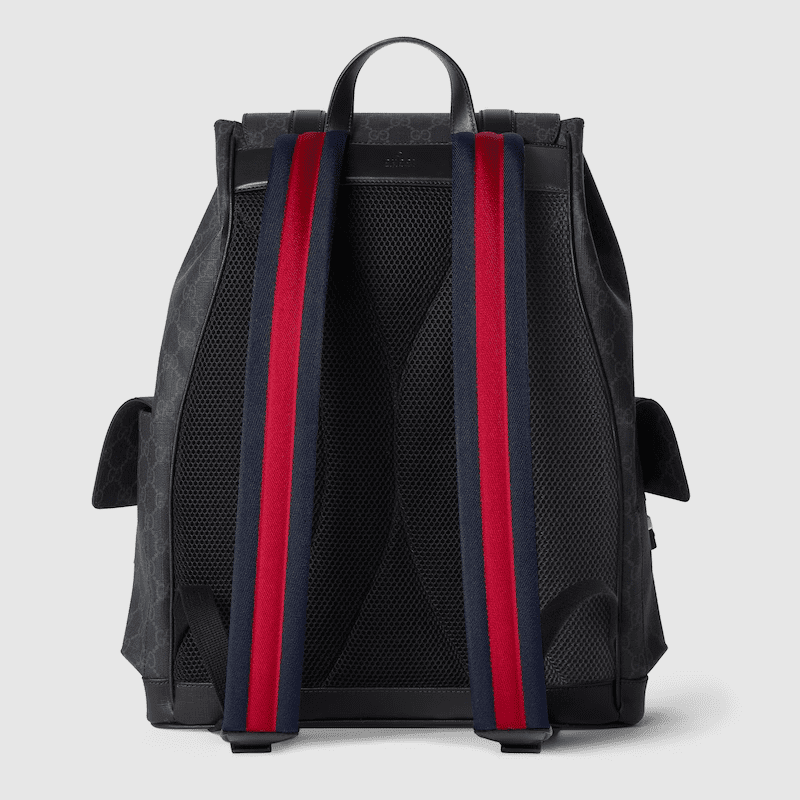 GUCCI BLACK LARGE BACKPACK
