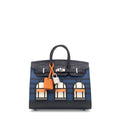 Hermès Faubourg Birkin 20 Bleu Marine