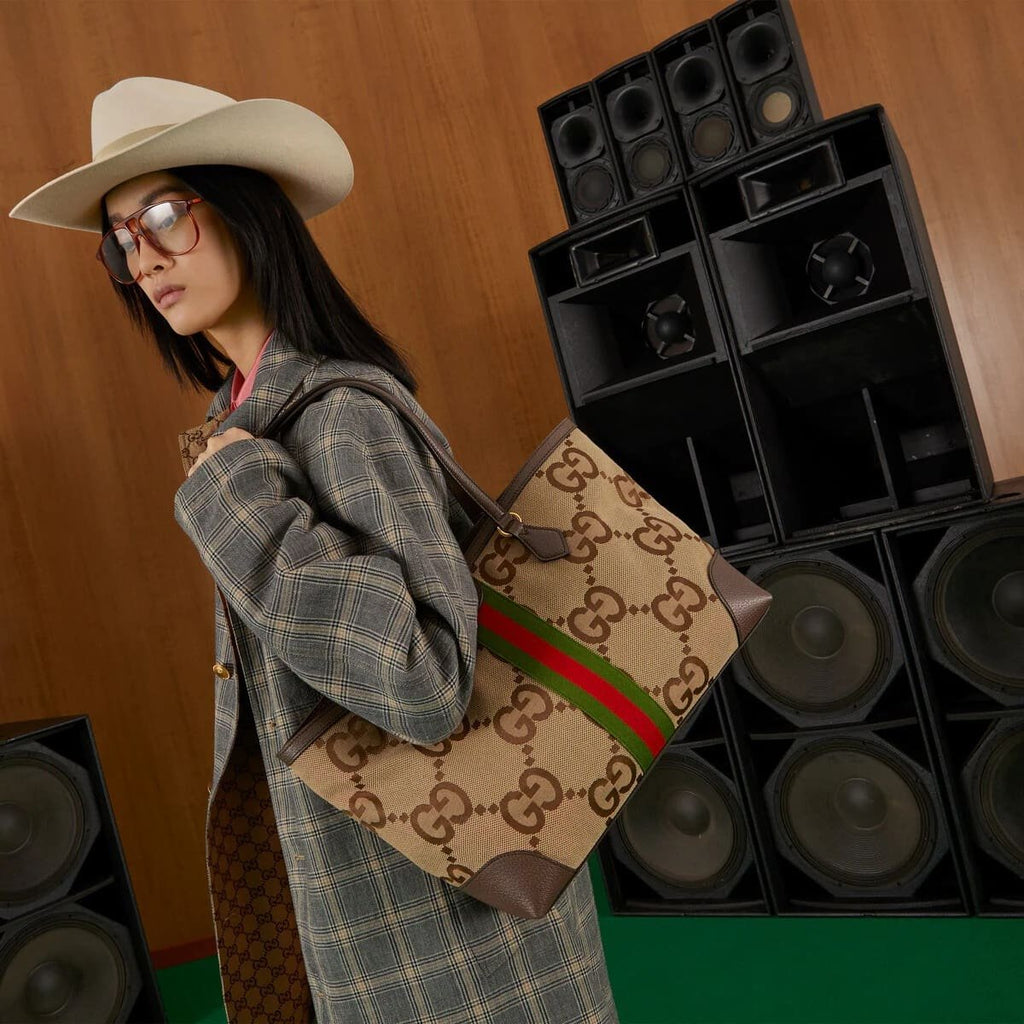 Gucci Ophidia Jumbo GG Medium Tote