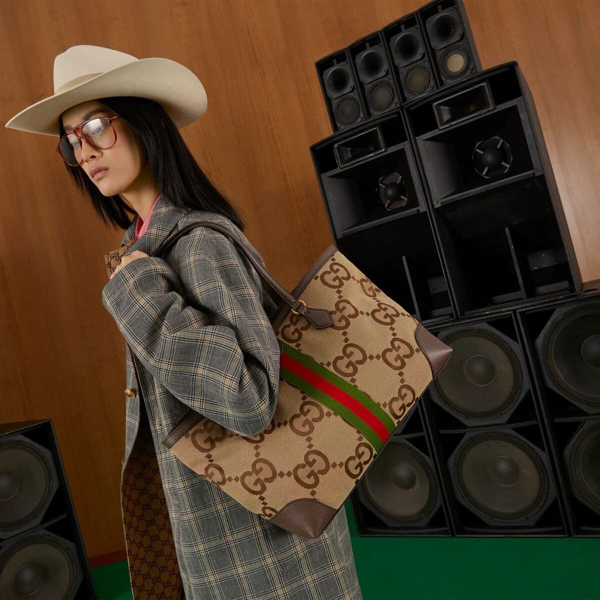 Gucci Ophidia Jumbo GG Medium Tote