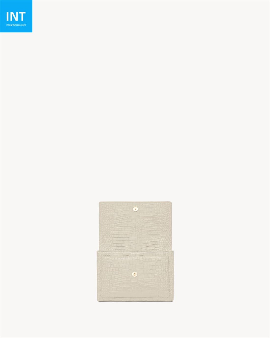Saint Laurent SUNSET MEDIUM IN CROCODILE-EMBOSSED LEATHER
