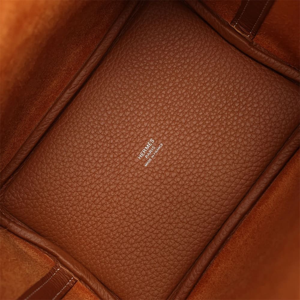 Hermès Picotin Lock 18 Gold Clemence Palladium Hardware