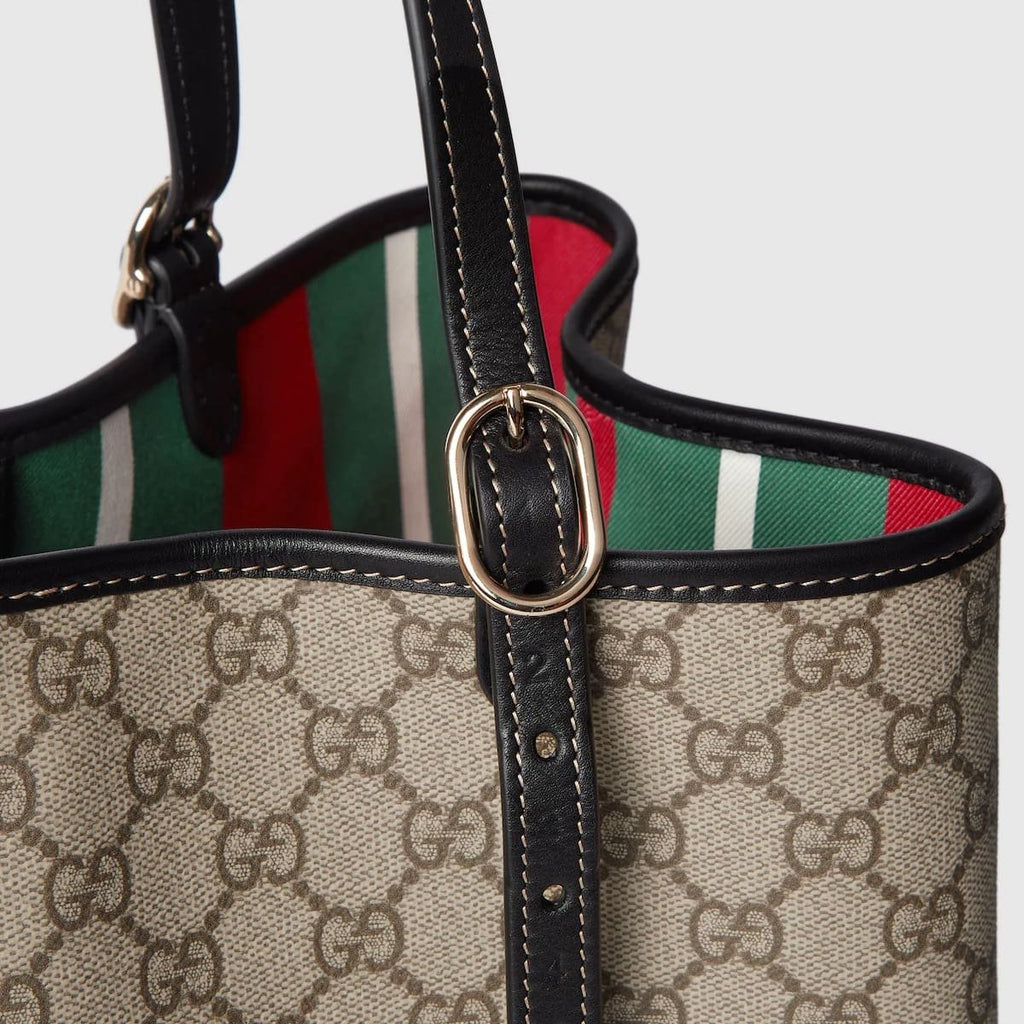 GUCCI EMBLEM LARGE TOTE BAG
