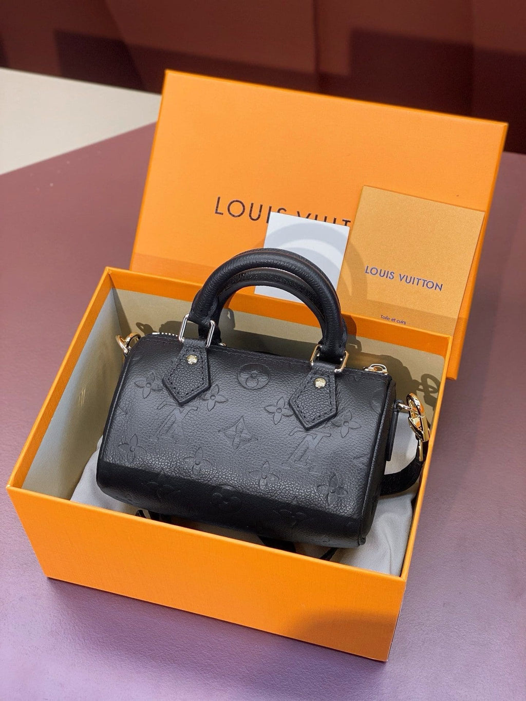 Louis Vuitton M82450 NANO SPEEDY BAG