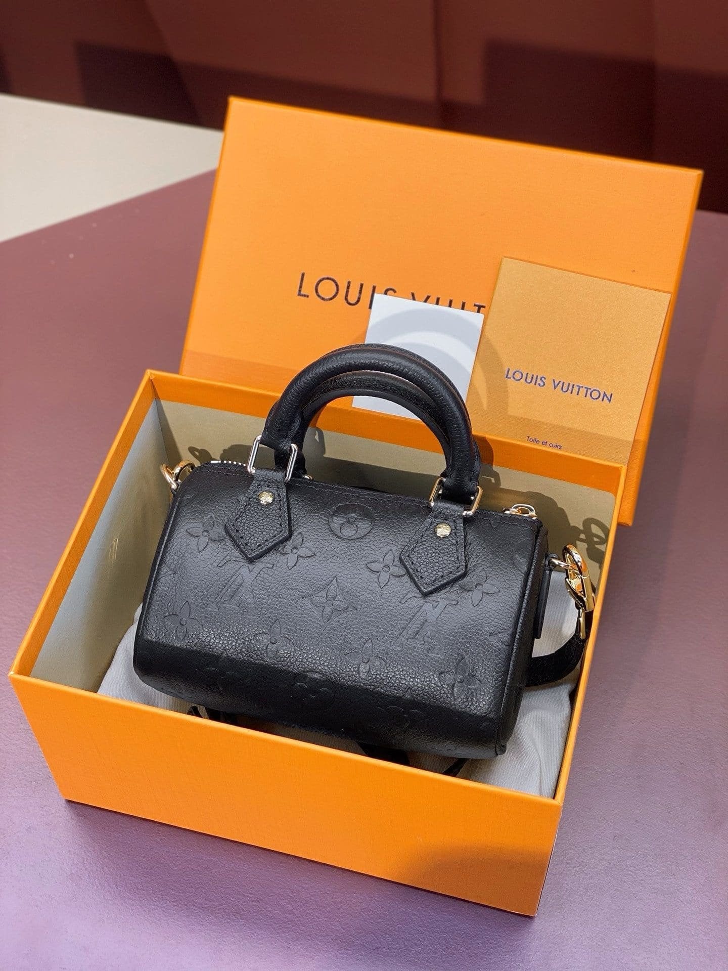 Louis Vuitton M82450 NANO SPEEDY BAG