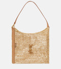 Saint Laurent Oxalis crochet raffia shoulder bag