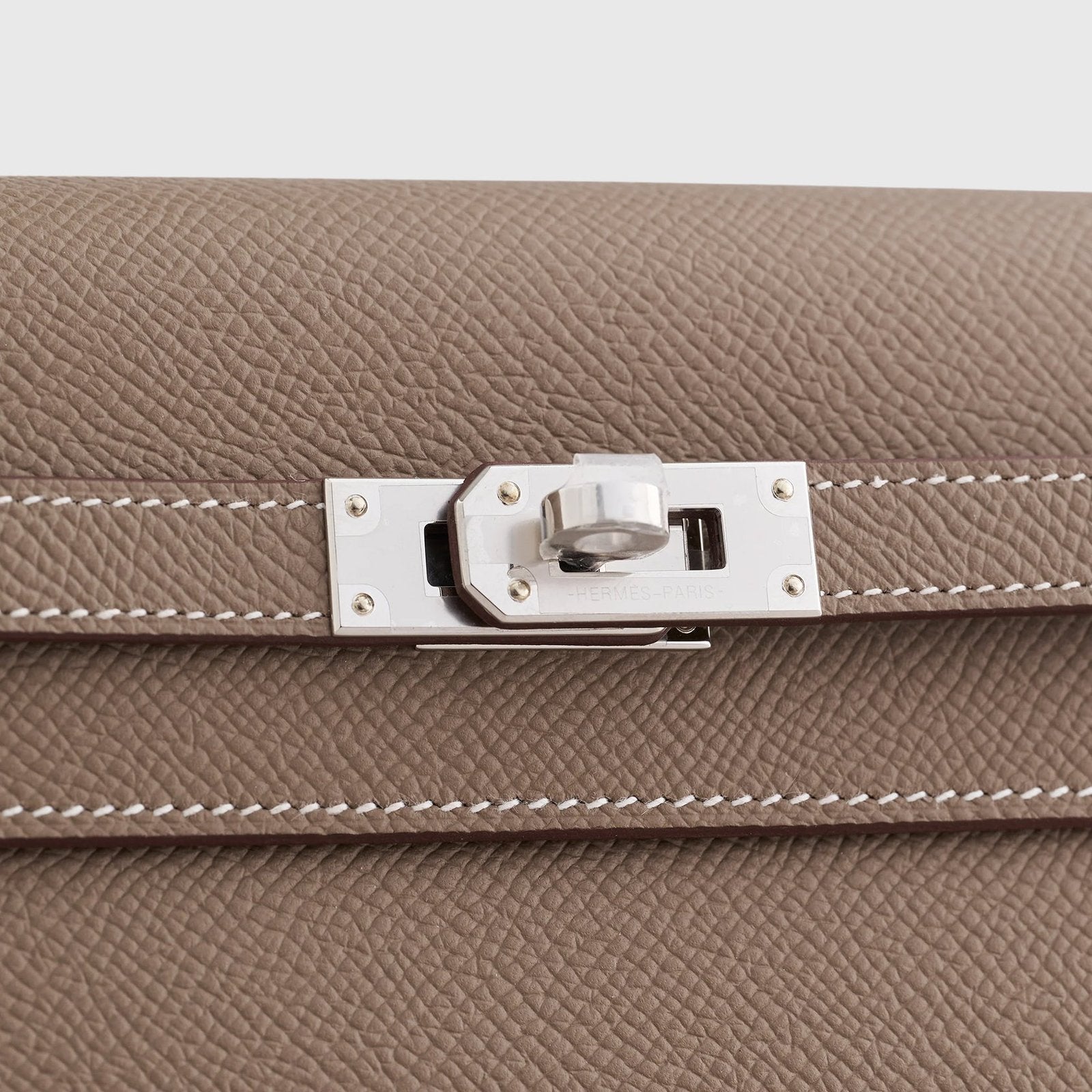 Hermès Kelly To Go Epsom Etoupe Sellier Palladium Hardware