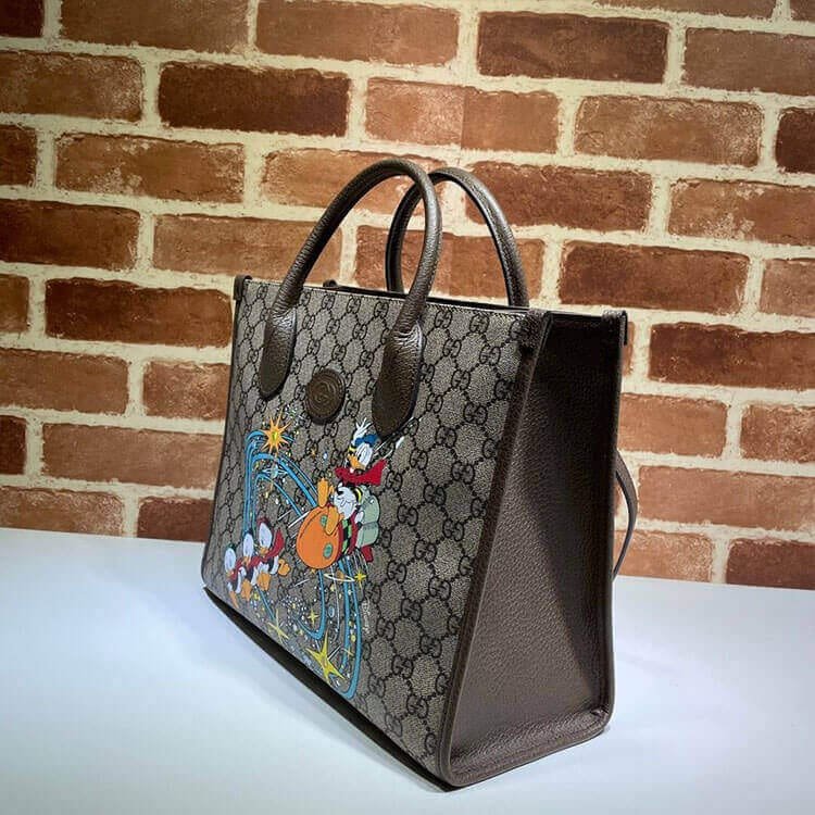 GUCCI Disney x Gucci Donald Duck Tote Bag