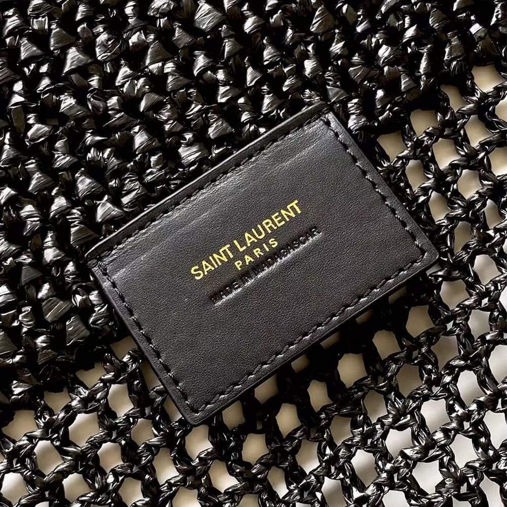 SAINT LAURENT ICARE IN RAFFIA