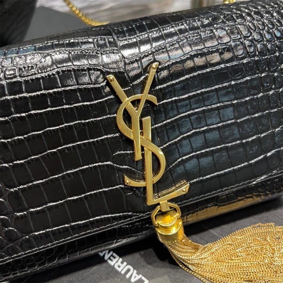 SAINT LAURENT SMALL KATE TASSEL BAG