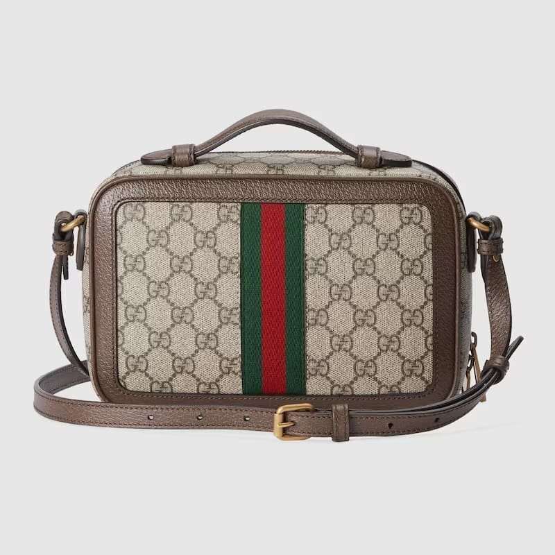 GUCCI Ophidia small crossbody bag with Web