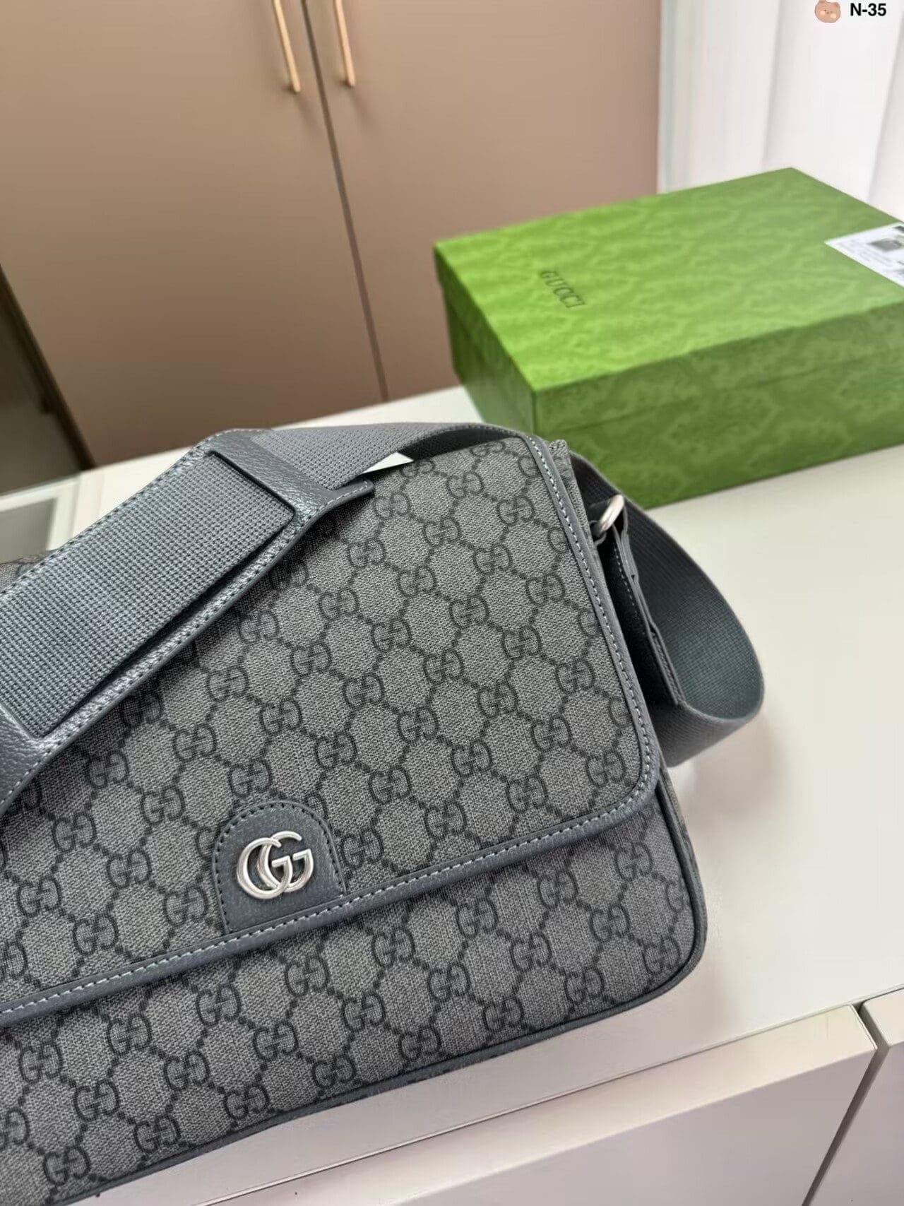 GUCCI OPHIDIA MESSENGER BAG