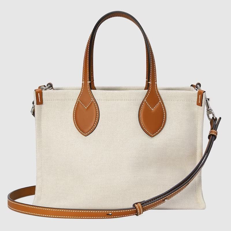 GUCCI MINI TOTE BAG WITH GUCCI PRINT