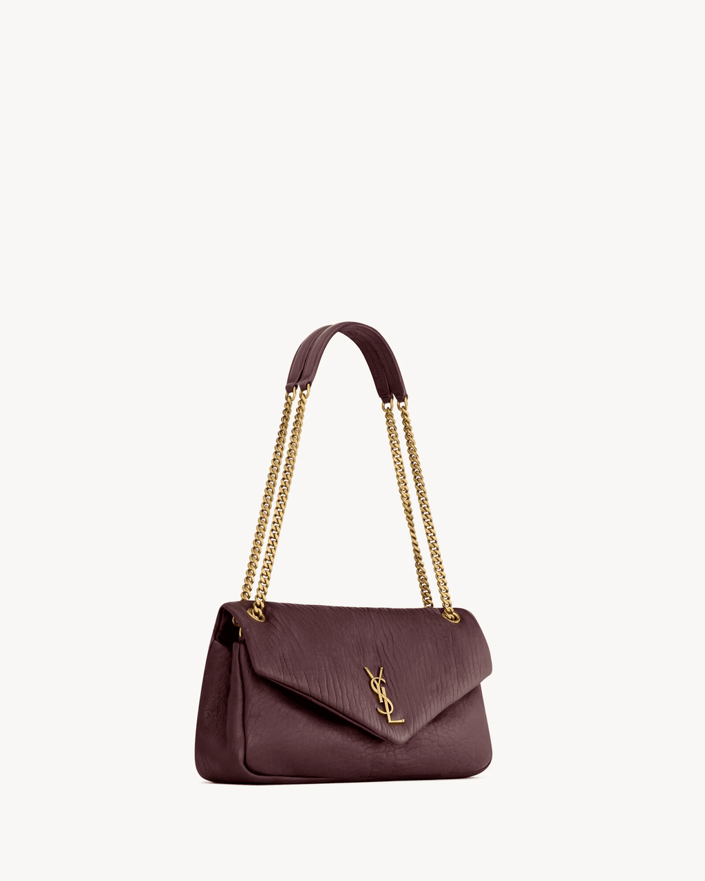 Saint Laurent CALYPSO medium in grained lambskin
