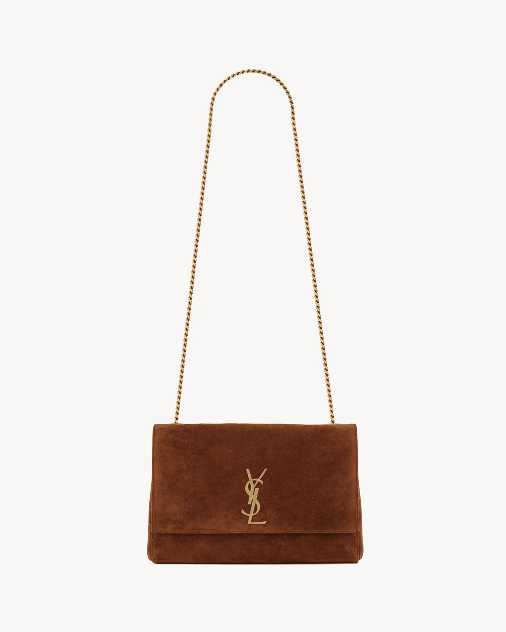 Saint Laurent REVERSIBLE KATE MEDIUM IN CROCODILE-EMBOSSED LEATHER