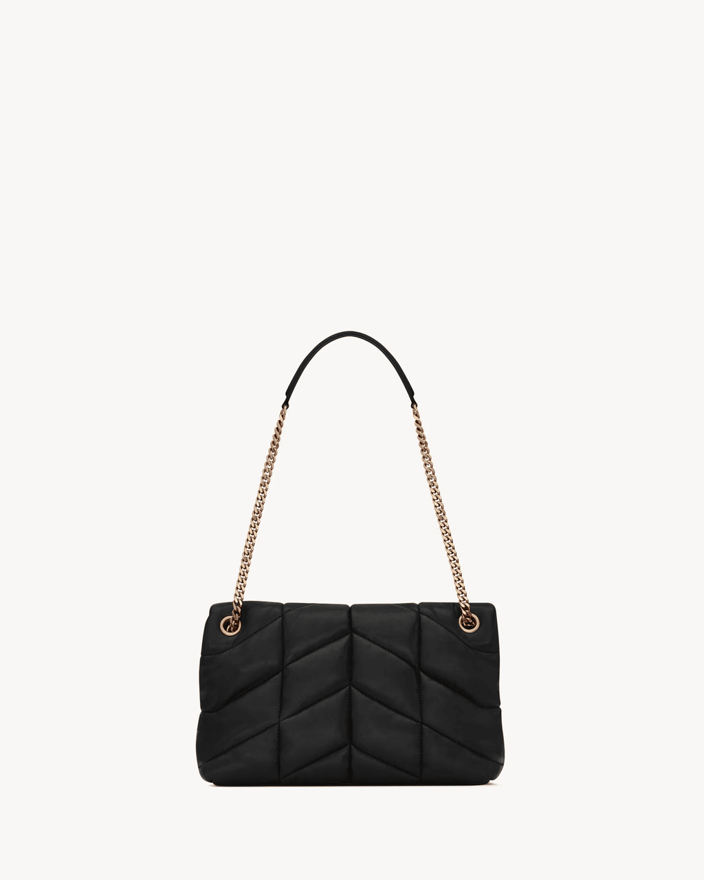 Saint Laurent PUFFER SMALL aus gestepptem Nappaleder