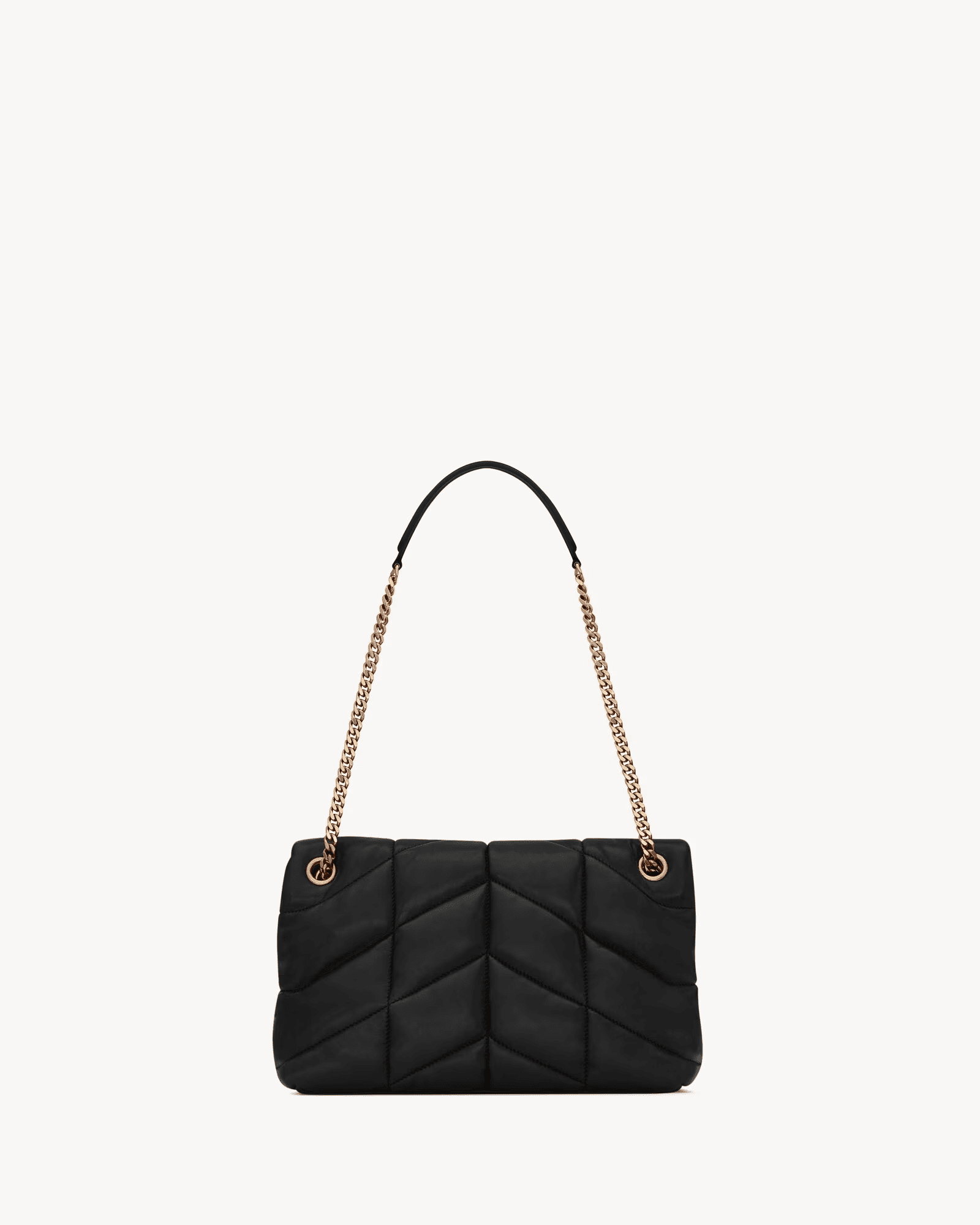 Saint Laurent PUFFER SMALL aus gestepptem Nappaleder