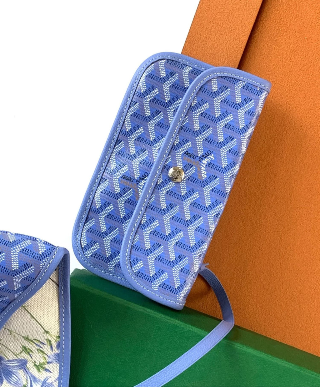 Goyard PM Saint Louis Tote Coated Canvas