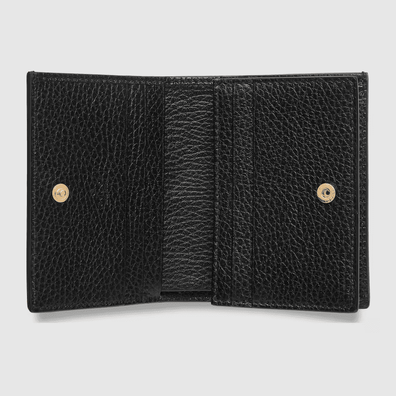 Gucci Marmont bi-color card case wallet