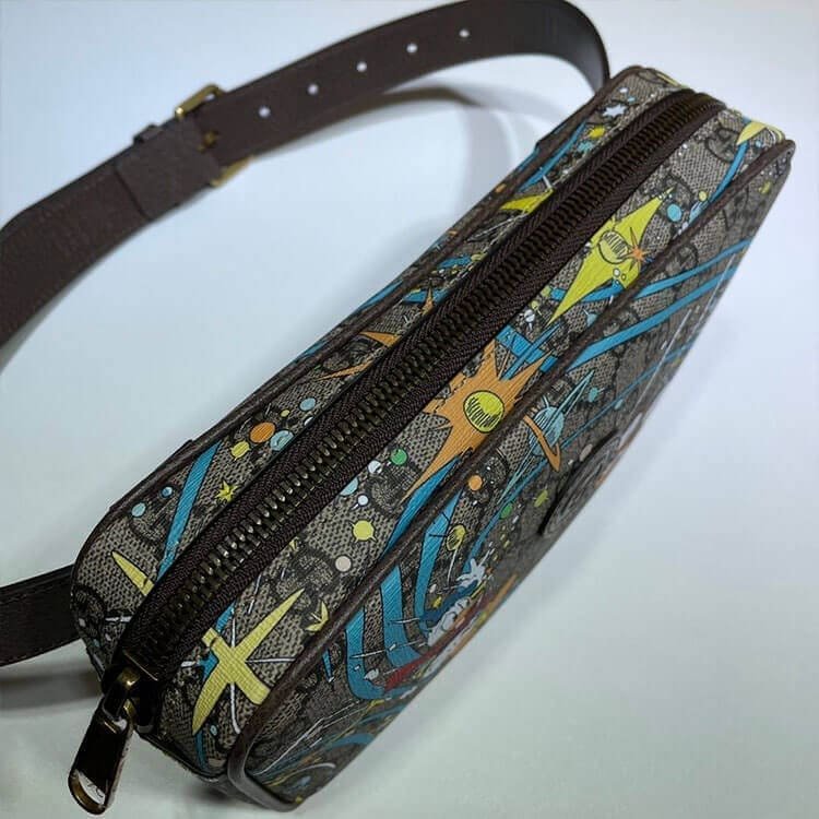 GUCCI Disney x Gucci Donald Duck Print Belt Bag