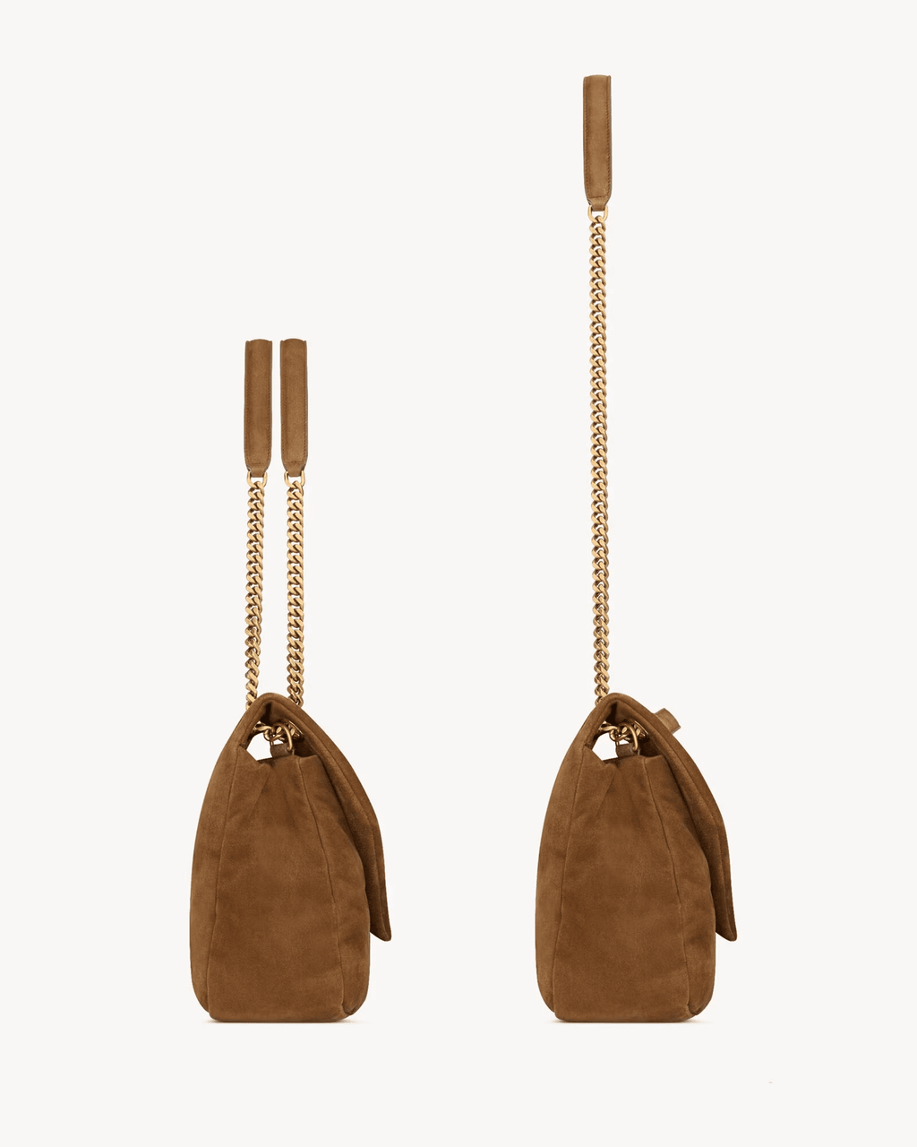 SAINT LAURENT CALYPSO LARGE IN SUEDE