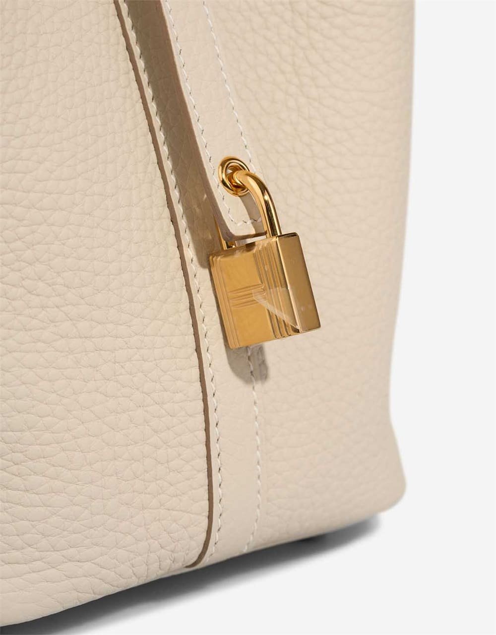 Hermès Picotin 18 Taurillon Clémence Craie