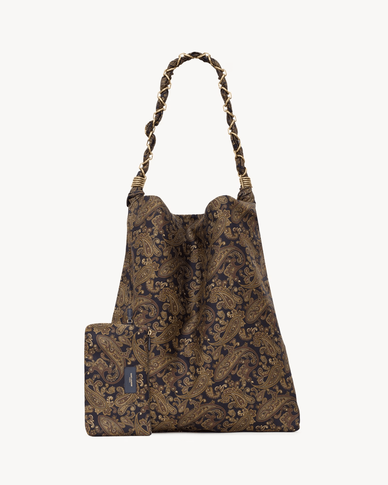 Saint Laurent AMALIA in silk twill