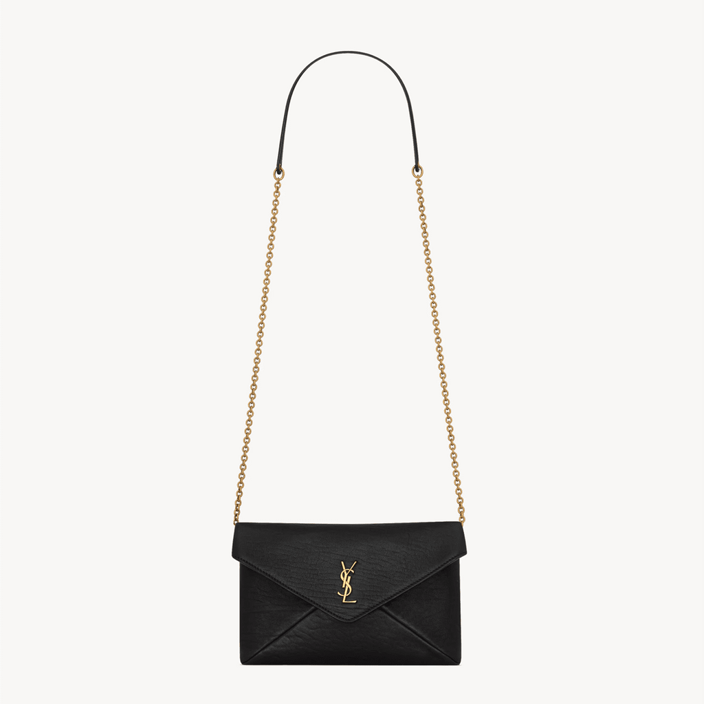 Saint Laurent CASSANDRE chain pouch in lambskin