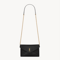 Saint Laurent CASSANDRE chain pouch in lambskin